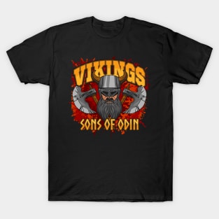 Vikings Sons Of Odin T-Shirt